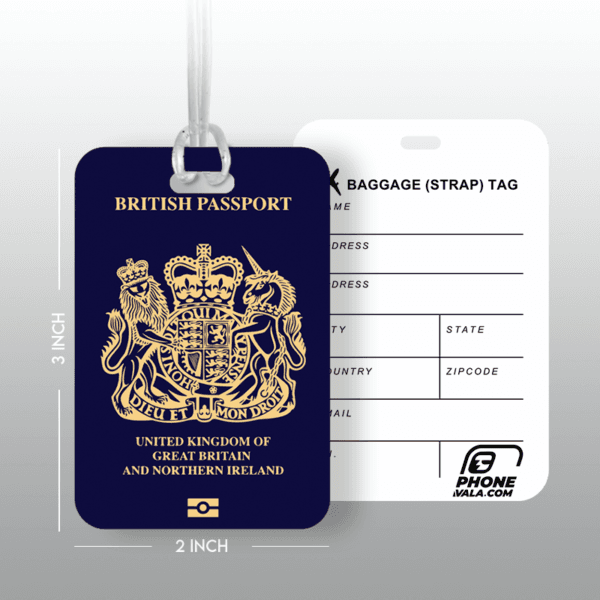 BRITISH-PASSPORT - Travel-Tag