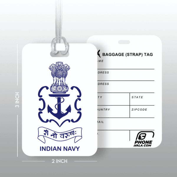 INDIAN-NAVY-LOGO - Travel-Tag