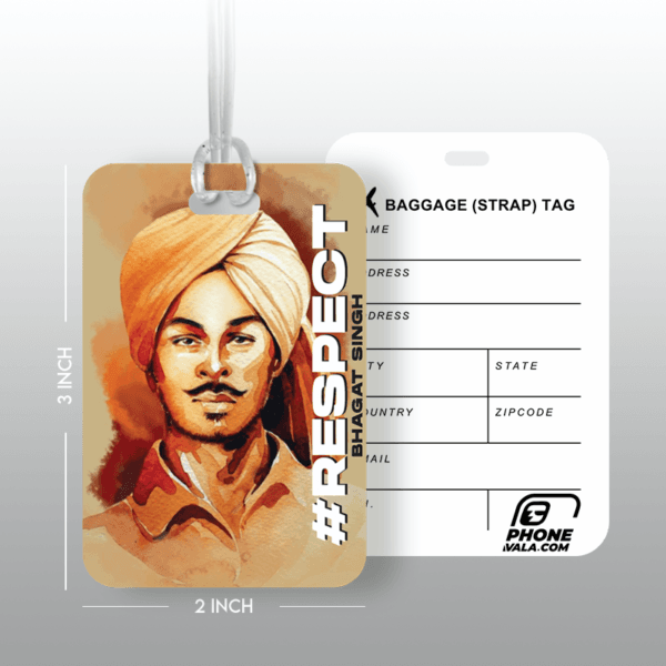 BHAGAT-SINGH - Travel Tag