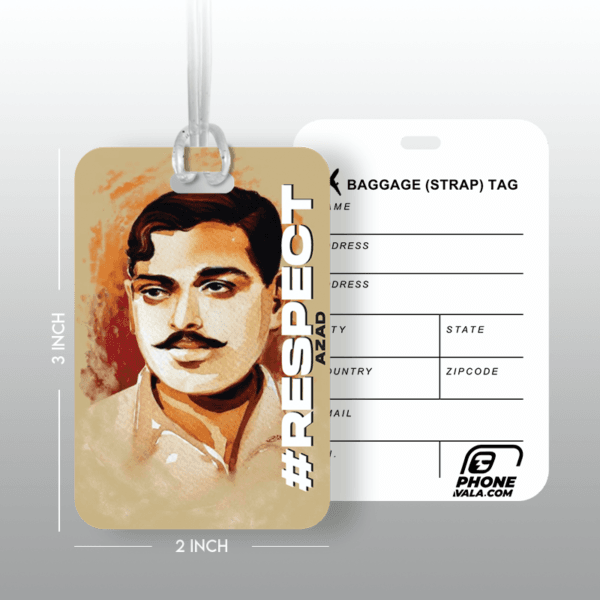 CHANDRASHEKHAR-AZAD - Travel-Tag