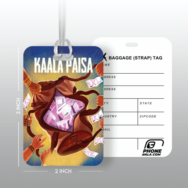 KAALA-PAISA - Travel-Tag