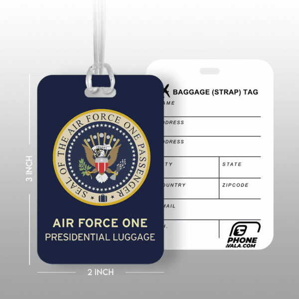 AIRFORCE - Travel Tag