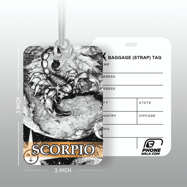 SCORPIO - Travel Tag