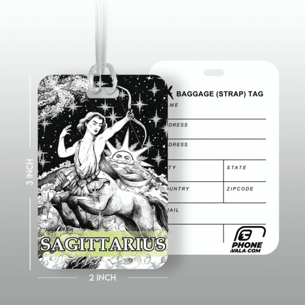 SAGITARIUS - Travel Tag