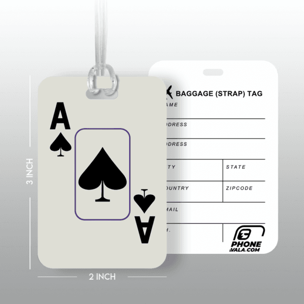 ACE OF CARDS - Travel Tag