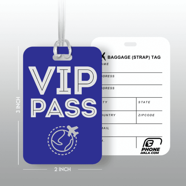 VIP PASS - Travel Tag