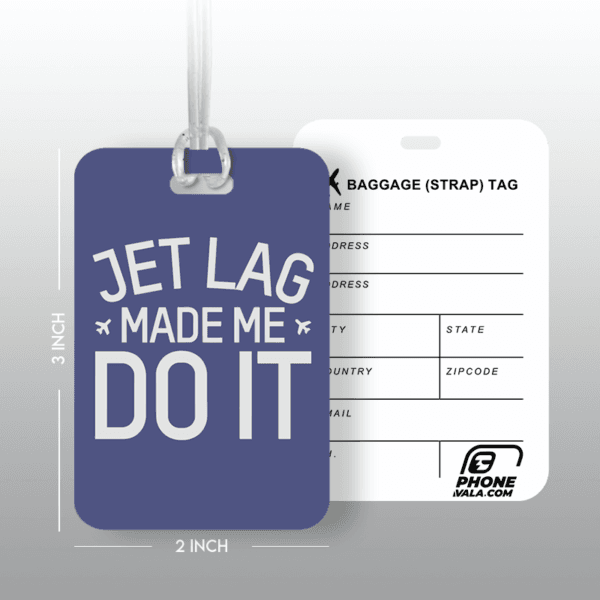 JET LAG... - Travel Tag