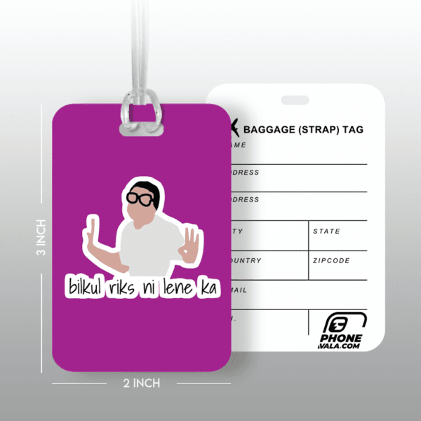 BABU RAO - Travel Tag