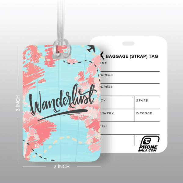 WANDERLUST - Travel Tag