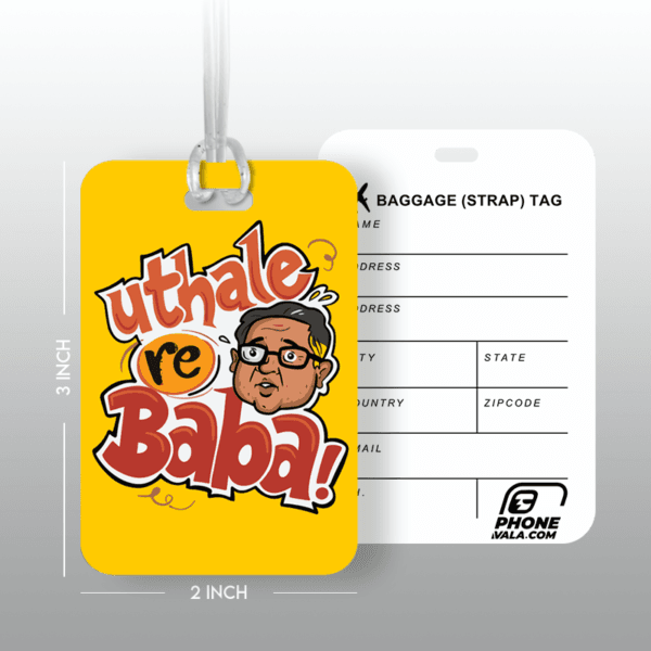 UTHALE RE BABA - Travel Tag