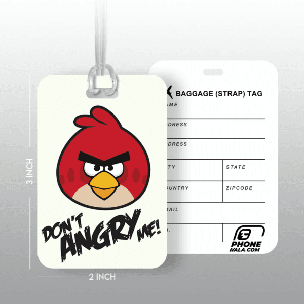 ANGRYBIRD - Travel Tag