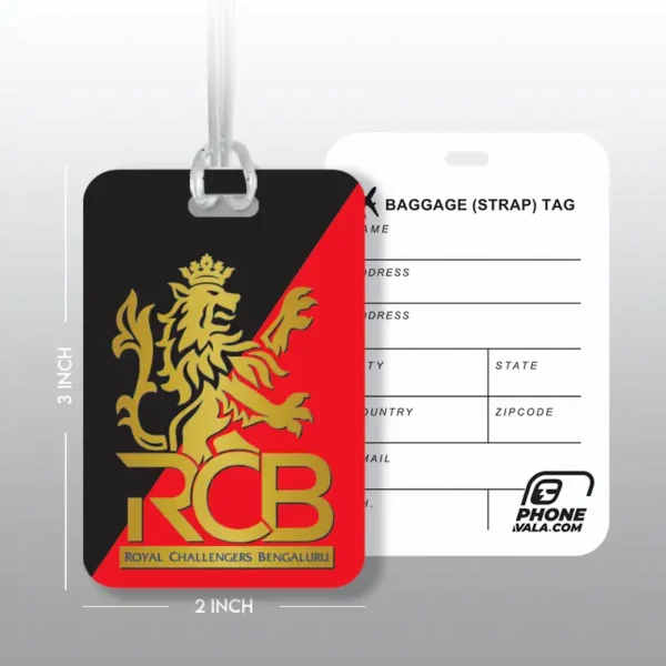 RCB - Travel Tag