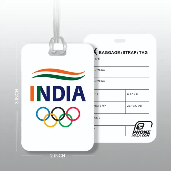 OLYMPICS INDIA - Travel Tag