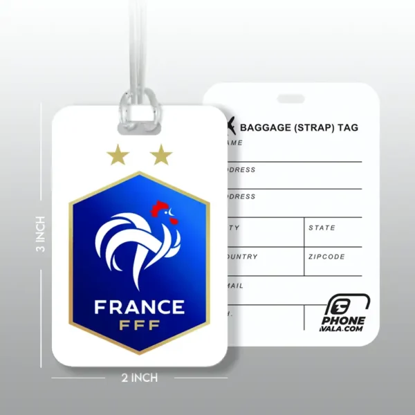 FRANCE - Travel Tag