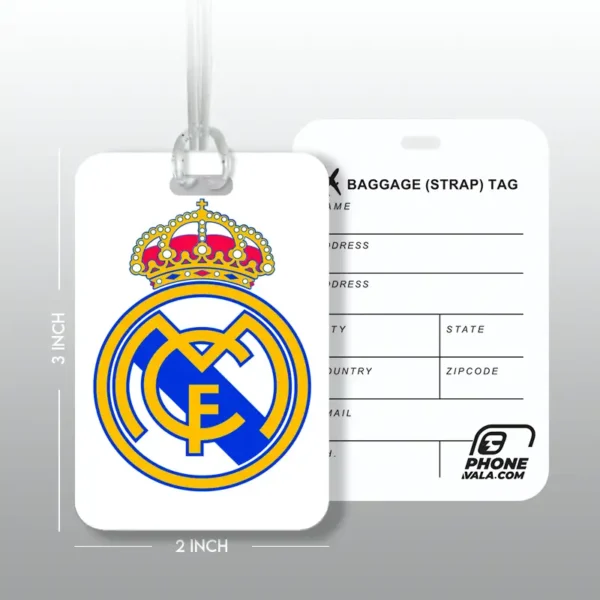 REAL MADRID - Travel Tag